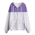 thumbnail image 5 of Zip Up Hoodie for Womens Pullover Fashion Plus Size Non Positioning Printed Long Sleeved Regular Sleeve Top Hoodie, 5 of 5