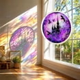 thumbnail image 4 of ZZAIXHL Acrylic Puzzle Suncatcher 7.09" Stained Glass Style Halloween Ghost DIY Hanging Puzzles for Window Wall Decor Hanging Ornament, 4 of 8