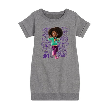 

Karma s World - Karma Notebook - Toddler And Youth Girls Fleece Dress