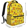 thumbnail image 2 of Curious George Backpack Lightweight School Travel Multifunctional Unisex Celebration Anime Character, 2 of 6