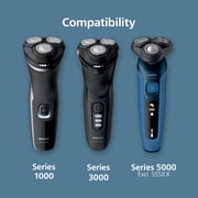 (2 pack) Philips Norelco Shaving Heads For Shaver Series 3000, 2000, 1000 and Click & Style, SH30/52
