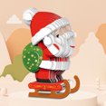 thumbnail image 4 of Rompecabezas de papel 3D, rompecabezas de ensamblaje DIY de animales, regalos de Navidad para amantes de los animales, 4 of 6