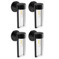 thumbnail image 1 of 4PCS LED Solar Wall Mount Light Outdoor Solar Powered Auto On/Off Waterproof Garden Decoration Post Porch Lights, 1 of 5