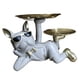 thumbnail image 1 of Bulldog Storage Decor Candy Misceláneas Resina Animal Escultura para El (Gris), 1 of 9