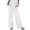 A208 White, variant on Mifsaly Wide Leg Pants Women High Waisted Casual Loose Trousers with Pockets Cotton Linen Blend Flowy Summer Beach Wear Comfortable Breathable Relaxed Versatile Stylish Daily Wear XL