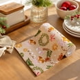 thumbnail image 5 of EWASWON Christmas Decoration Clearance, Christmas Printed Paper Towels Roll Disposable Tear Away Kitchen Cleaning Cloths Xmas Holiday Decorative Towel For Home Kitchen, 5 of 7