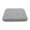thumbnail image 3 of RFUGUG Memory Foam Cotton Seat Cushion - Non-Slip Chair Pad for Home, Office, Car - 15.75x15.75 in, Strapless Secure Fit - Comfort on Hardwood, Metal Seats & Floors - Removable, Washable Cover, 3 of 8