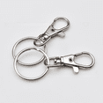thumbnail image 2 of Llavero giratorio de aleación de zinc creativo con hebilla de perro y hebilla de langosta, accesorios de joyería de hardware para bricolaje, 2 of 3