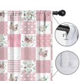 thumbnail image 4 of Blackout Kids Curtains,Pioneer Flower Floral Print Pattern Childrens Insulated Curtains Set Of 2,Bedroom Essentials,Toddler Room Decor 52"x63", 4 of 5