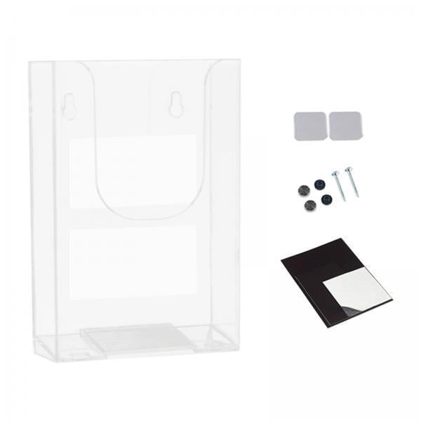 Soporte para folletos,Soporte para folletos Soporte para tarjetas de visita de montaje en pared,Menú Revistas Soporte para folletos Soporte para exhibición de folletos,Soporte para folletos
