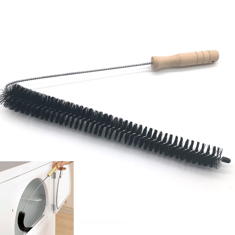 Gwill Dryer Vent Brush Flexible Clothes Dryer Brush Vent Long Lint Vent Trap Cleaner Brush Lint Remover Pipe Duct Cleaning Tool by 72cm