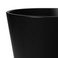 thumbnail image 6 of Mainstays Core 8.6" x 8.6" x 7.6" Round Rich Black Plastic Planter, 6 of 9