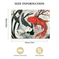thumbnail image 2 of Awypu Koi Fish Wall Art Yin Yang Poster Canvas Printing Room Aesthetic Bedroom Living Room Japanese Style Decoration, 2 of 5