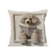 thumbnail image 2 of Uuiauoio Linen Pillow Cover Decorative Sofa Cushion with Imitation Embroidery Print, Soft Textured Throw Pillow for Living Room, Bedroom, and Home Decor Accent, 2 of 7