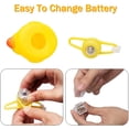 thumbnail image 4 of Adornos para coche de juguete de pato de goma, decoraciones para salpicadero de coche de pato amarillo, cuernos de bicicleta multicolores con casco de hélice Sailing Electrónica, 4 of 5