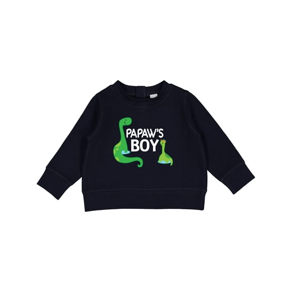 Inktastic Papaw's Boy Grandson Baby Sweatshirt
