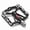 Black, variant on ROCKBROS Bike Pedals Cycling Wide Tread Non-slip Foot Peg Sealed Bearing Anti-slip Bicycle Pedals for MTB/Road Bike