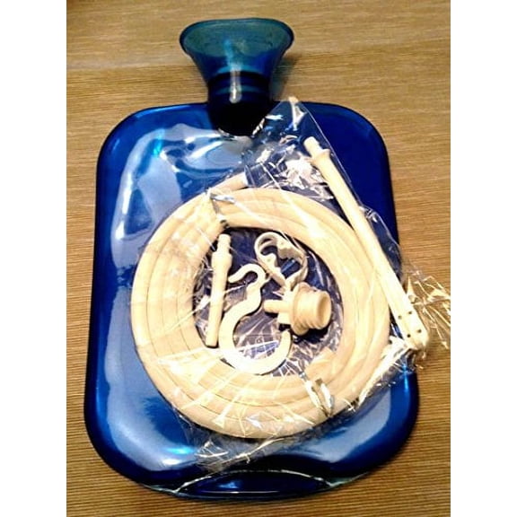 2 Qt. Combination Enema Bag Douche System With Water Bottle Fountain Cleansing