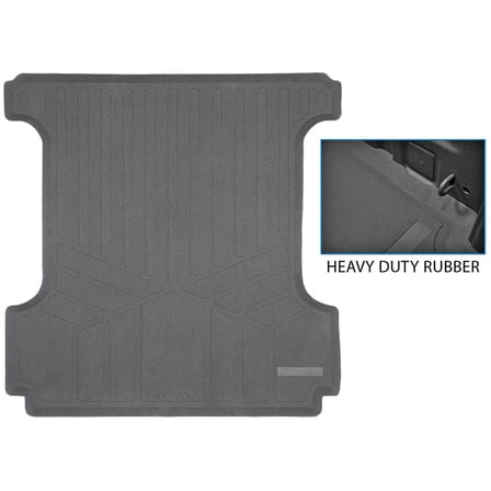 SMARTLINER Custom Fit Truck Rugged Rubber Bed Mat Compatible With 2019-2022 Ram 1500 Only Fits Crew Cab with 5'7" Short Bed