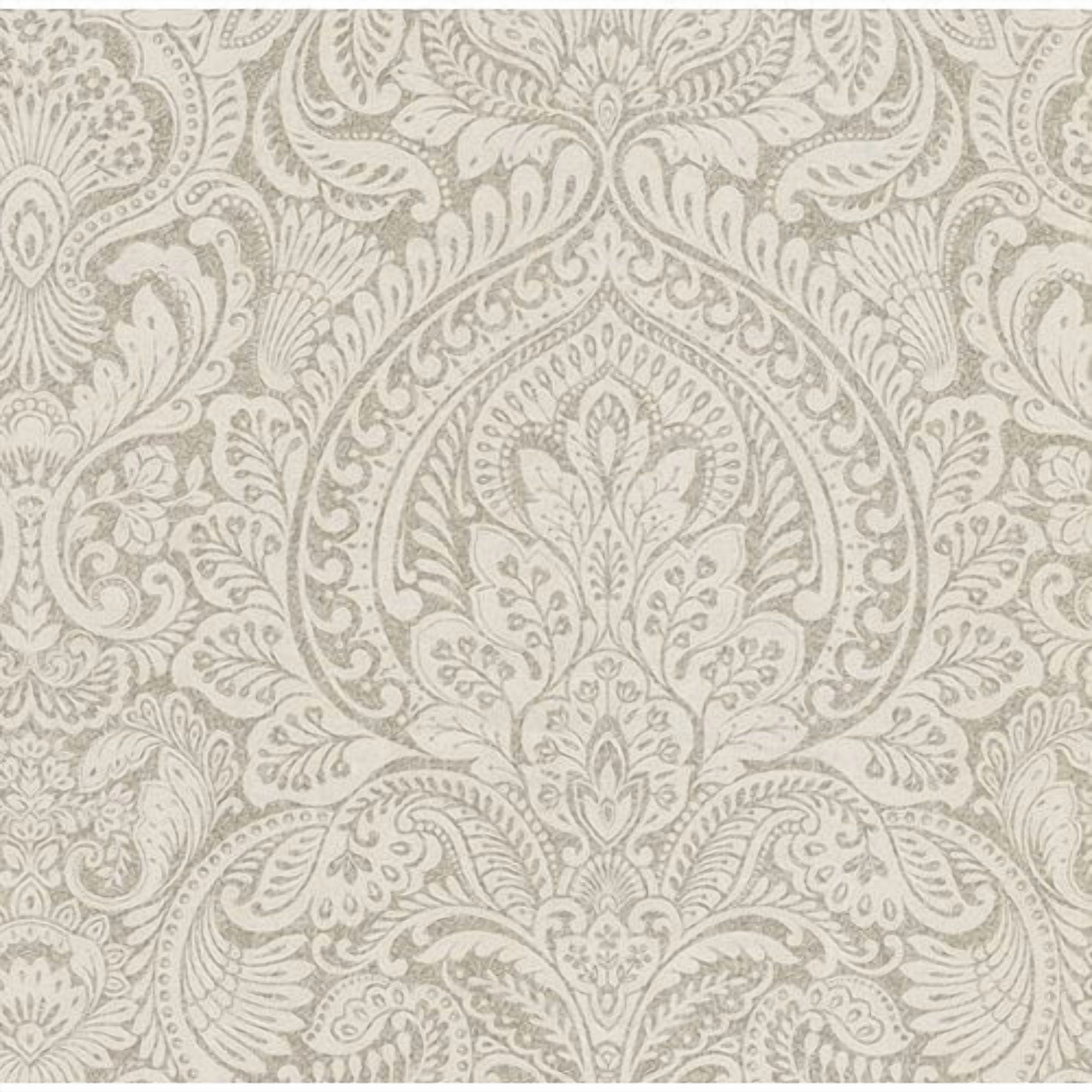Decorline Alistair Copper Damask Wallpaper