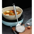 thumbnail image 4 of ReaNea Kitchen Skimmer, Stainless Steel Strainer Spoon, Metal Slotted Cooking Skimmer for Cooking, 4 of 7