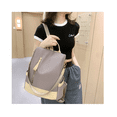 thumbnail image 5 of Mochila Mujer Paño De Oxford Impermeable Anti-robo Caqui, 5 of 5