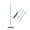 Brosse de Broussaille de Plancher de Carrelage Moins de $5 a2, variante sur Usloyux Long Brosse de Plancher à Manche, Brosse de Nettoyage Multi-Surfaces à Tête Détachable pour Salle de Bain, Carreaux, Cuisine, Douche, Brosse à Récurer pour Plancher de Bois Franc et Ciment, Brosse pour Coulis de Salle de Bain 90 cm 35 Pouces Outil de Nettoyage