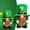 Green,B, variant on Vadktai St Patricks Day Gnomes Decorations, Irish Leprechaun Gnome Table Decor Saint Paddy's Day Gift Lucky Shamrock Decor