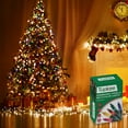 thumbnail image 6 of Christmas Random Shimmering Twinkle Lights - 24 of 100 Lights Twinkle, Indoor Outdoor, 20.5 Feet Light String, 100 Multi-Color Bulbs - Christmas Tree Holiday Decor Sparkling Twinkling Christmas Light, 6 of 6
