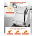 thumbnail image 3 of VEVOR 16 Inch Pizza Dough Roller Sheeter Semi-automatic Commercial Dough Press 390W, 3 of 9