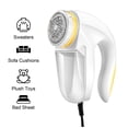 thumbnail image 2 of Fabric Remover Three-leaf Tool Bit Lint Remover Powerful Sweater Remover Electric Rechargeable Fuzz Remover Stainless, 2 of 8