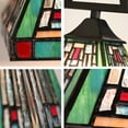 thumbnail image 4 of RADIANCE goods Tiffany-Style 1-Light Mission Wall Sconce 6" Shade, 4 of 7