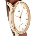 thumbnail image 3 of Unisex Fairfield 41 Watch, Brown Leather Slip-Thru Strap, 3 of 5
