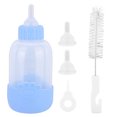 thumbnail image 1 of Juego de biberones de lactancia para mascotas, tetina de silicona suave y segura, 5 uds., 100ml, para perros pequeños y gatos, 1 of 8