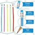 thumbnail image 5 of Flexible Bendy Novelty Pencils, Creative Classroom Toys, Bendable Soft Pencils, Rubber, For Fun & Creativity, Great For Young adults Gifts, Meiiso, 5 of 7