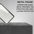 thumbnail image 3 of Magnetic Aluminum Graded PSA Slab Guard UV Resistant Glass 35PT Premium Protector Display Case For Standard PSA CGC Graded Sport Trading Cards - Silver Flash, 3 of 9