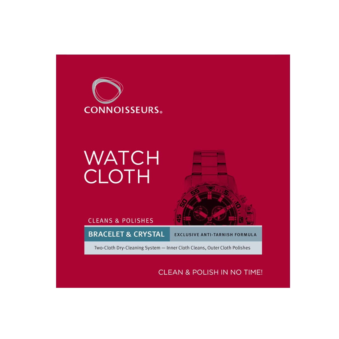 Connoisseurs Silver Wipes, 10 Ct
