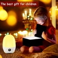 thumbnail image 2 of Cute Egg Night Light Colorful Dormitorio Lámpara de noche Regalo para niños Sunnimix Luz de noche, 2 of 8