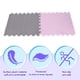 thumbnail image 3 of Alfombra de Piso de Entrelazamiento de Espuma de Lujosa, Decorativa de 2 Colores de Espuma de Peluche Alfombra de Piso de enclavamiento Evita Compactos de 10 piezas para dormitorio, 3 of 7