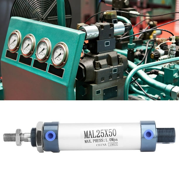 Compatible Mini Cilindro Neum&aacute;tico De Aire Mal 16x25mm | Meses Sin Inter&eacute;s