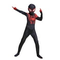 2024 Halloween Spiderhero Cosplay Costumes,Miles Morales Spiderhero