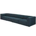thumbnail image 1 of Modern Contemporary Urban Design Living Room Lounge Club Lobby Sofa Set, Fabric, Blue, 1 of 4