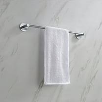 Kibi Circular Bathroom 18" Towel Bar - Chrome