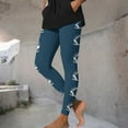 thumbnail image 5 of Hvot&aat Game Day Football Leggings for Women Football Season Yoga Pants Tight Peach Hip Stretch Pants, 5 of 7