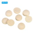 thumbnail image 3 of Uxcell 15mm Half Wood Beads, 300 Pack Unfinished Natural Wooden Beads Round Split Wood Balls for Craft, 3 of 5