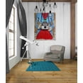 thumbnail image 3 of Epic Graffiti 'Blue Flamingo' by Loui Jover, Canvas Wall Art, 26"x34', 3 of 3