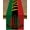 N154, variant on Kwanzaa Table Runner Kinara African American Table Decor African Heritage Holiday Kitchen Dining Room Home Decoration (13" x 72")