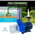 thumbnail image 4 of Water Pump with Controller, 6075GPH Submersible and Inline Energy-saving Return Pump for Aquarium, Fishtank, Pond, Fountain, Waterfall, and Else, 4 of 9