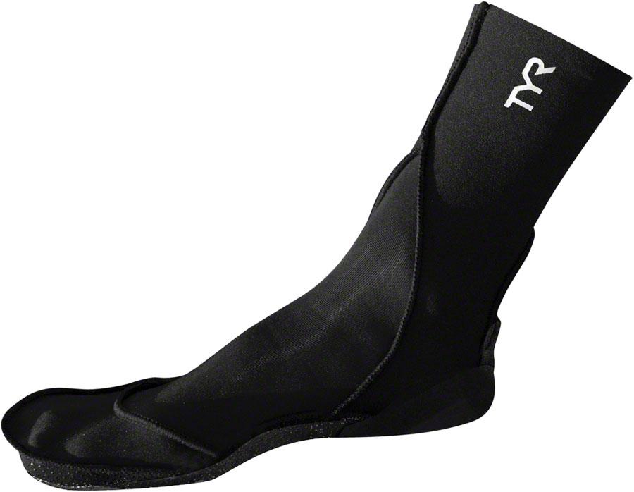 TYR Neoprene Swim Sock Black, SM