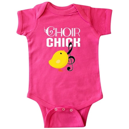 

Inktastic Choir Chick Music Gift Gift Baby Girl Bodysuit